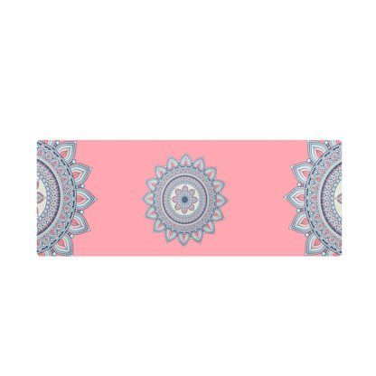 Centra Yoga Mat Foldable Non-Slip Exercise Pink - Image 2