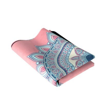 Centra Yoga Mat Foldable Non-Slip Exercise Pink - Image 4